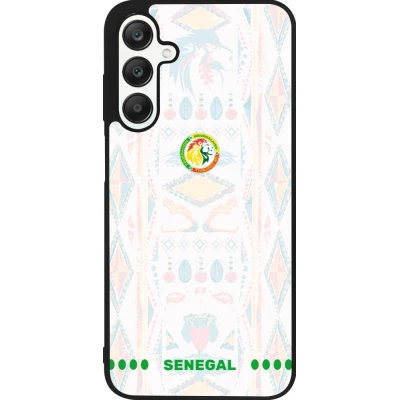 Samsung Galaxy A25 Case Hülle - Silikon schwarz Senegal 2026 personalisierbares Fussballtrikot