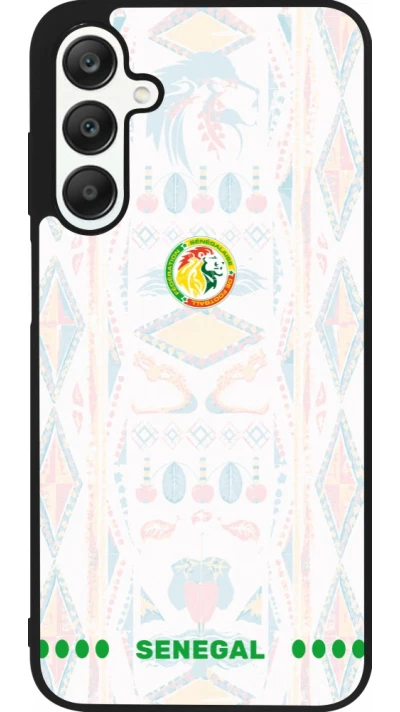 Samsung Galaxy A25 Case Hülle - Silikon schwarz Senegal 2026 personalisierbares Fussballtrikot