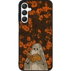 Samsung Galaxy A25 Case Hülle - Silikon schwarz Halloween 2026 Ghost reading