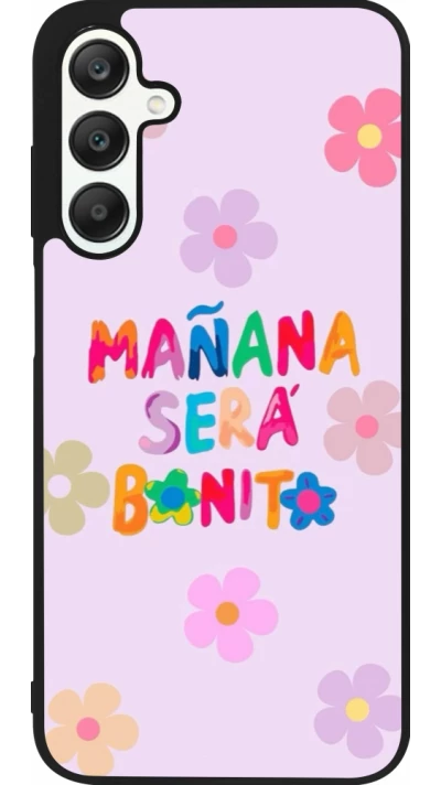 Samsung Galaxy A25 Case Hülle - Silikon schwarz Karol G Manana sera bonito