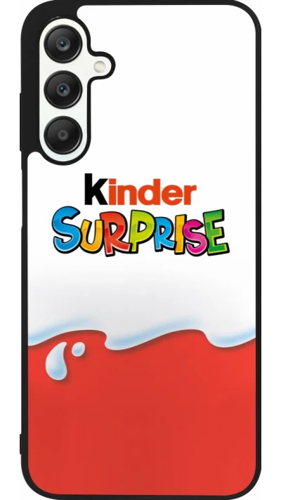 Samsung Galaxy A25 Case Hülle - Silikon schwarz Kinder Surprise