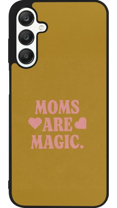 Samsung Galaxy A25 Case Hülle - Silikon schwarz Mom 2026 Are Magic