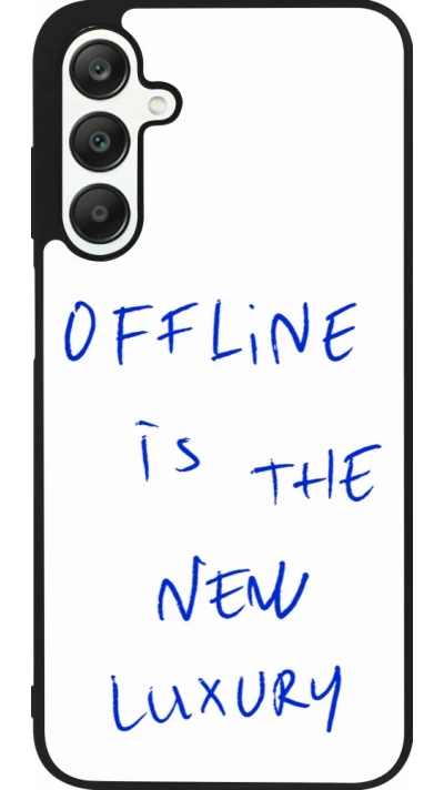Samsung Galaxy A25 Case Hülle - Silikon schwarz Offline is the new luxury