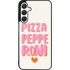 Samsung Galaxy A25 Case Hülle - Silikon schwarz Pizza pepperoni 2026