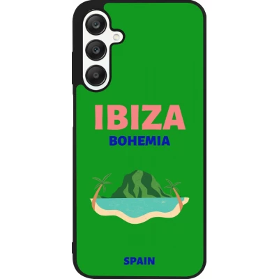 Coque Samsung Galaxy A25 - Silicone rigide noir Pop Summer Destination Ibiza