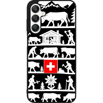 Samsung Galaxy A25 Case Hülle - Silikon schwarz Poya Schweiz 1 schwarz