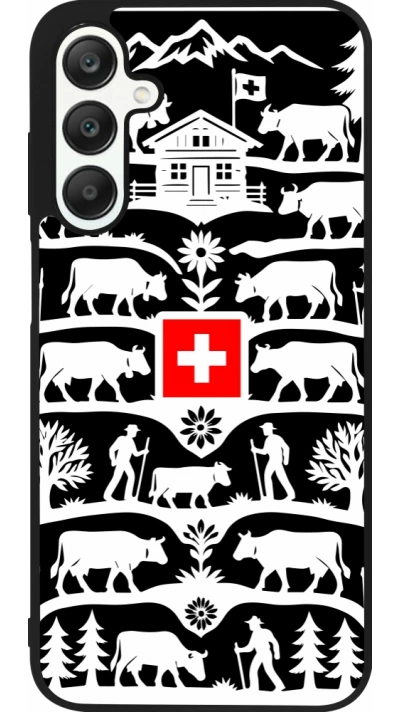 Samsung Galaxy A25 Case Hülle - Silikon schwarz Poya Schweiz 3 schwarz