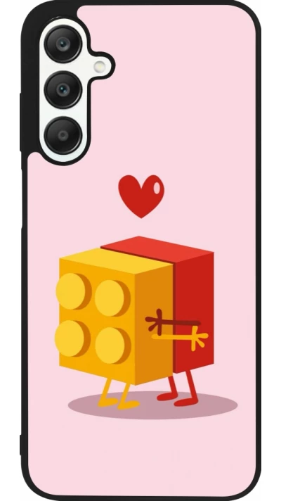 Samsung Galaxy A25 Case Hülle - Silikon schwarz Saint Valentines Day 26 Puzzle