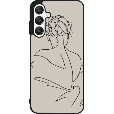 Coque Samsung Galaxy A25 - Silicone rigide noir Salnikova 05