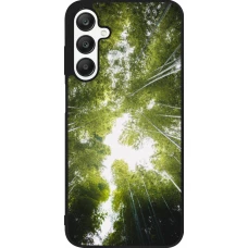 Samsung Galaxy A25 Case Hülle - Silikon schwarz Spring 23 forest blue sky