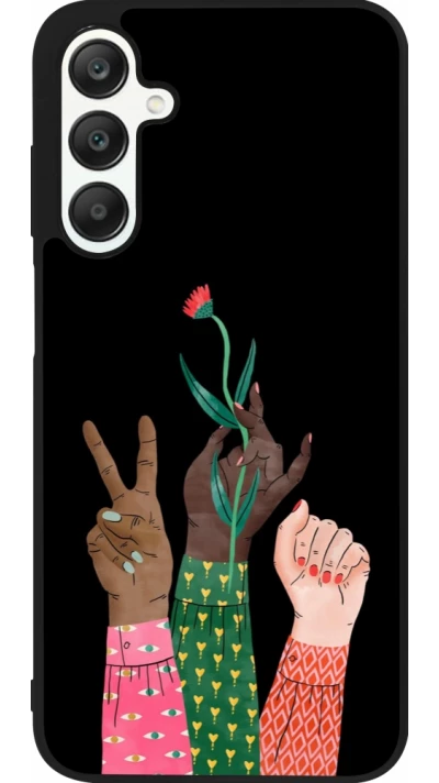 Coque Samsung Galaxy A25 - Silicone rigide noir Womens day 2026 2