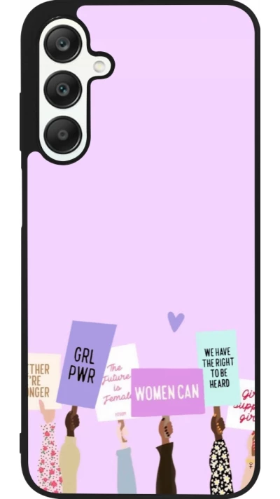 Coque Samsung Galaxy A25 - Silicone rigide noir Womens day 2026 9