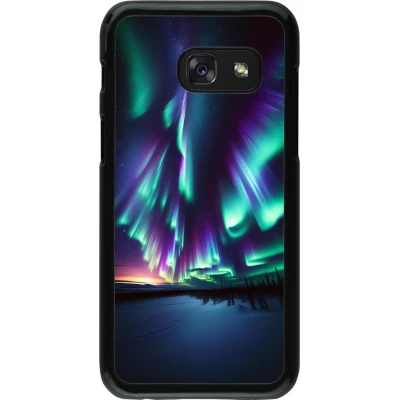 Samsung Galaxy A3 (2017) Case Hülle - Funkelndes Nordlicht