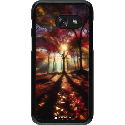 Coque Samsung Galaxy A3 (2017) - Automne doré glare