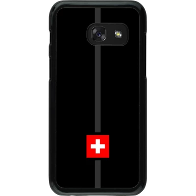 Coque Samsung Galaxy A3 (2017) - Canton CH noir