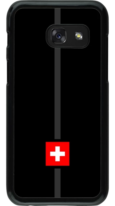 Samsung Galaxy A3 (2017) Case Hülle - Kanton CH schwarz