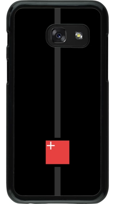Samsung Galaxy A3 (2017) Case Hülle - Kanton SZ schwarz