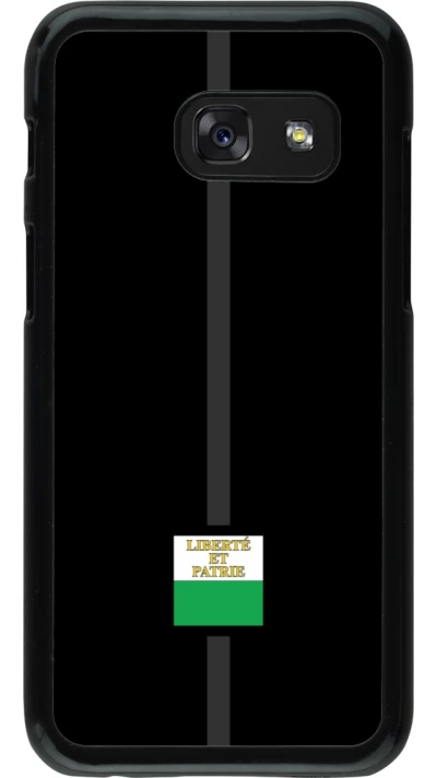 Samsung Galaxy A3 (2017) Case Hülle - Kanton VD schwarz