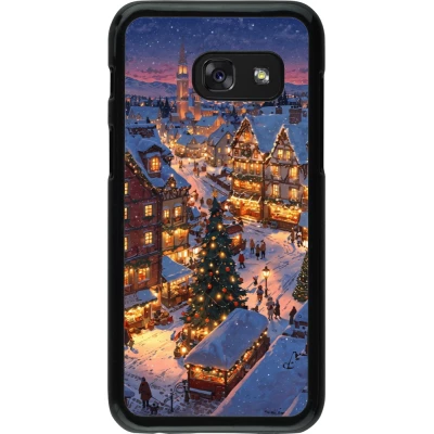 Samsung Galaxy A3 (2017) Case Hülle - Christmas 25 Xmas Village