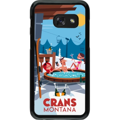 Samsung Galaxy A3 (2017) Case Hülle - Crans-Montana Mountain Jacuzzi