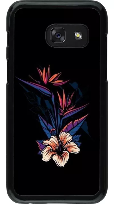 Coque Samsung Galaxy A3 (2017) - Dark Flowers