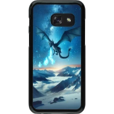 Coque Samsung Galaxy A3 (2017) - Dragon nocturne montagne