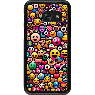 Coque Samsung Galaxy A3 (2017) - Emoji Mix Color