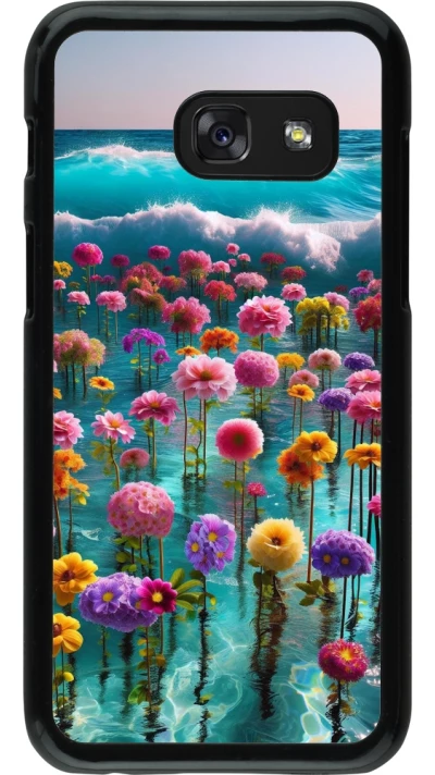 Coque Samsung Galaxy A3 (2017) - Flower sea waves