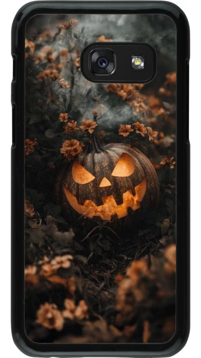 Samsung Galaxy A3 (2017) Case Hülle - Halloween 2025 Pumpkin with flowers