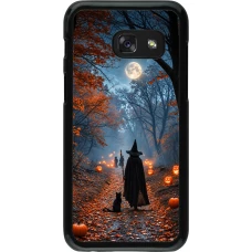 Coque Samsung Galaxy A3 (2017) - Halloween 2026 Witch with a cat