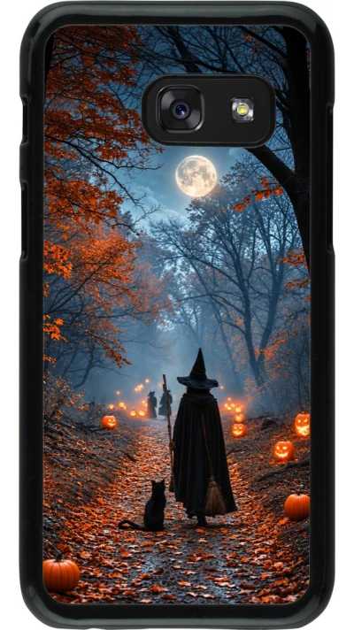 Coque Samsung Galaxy A3 (2017) - Halloween 2026 Witch with a cat