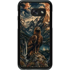 Samsung Galaxy A3 (2017) Case Hülle - Linocut Steinadler