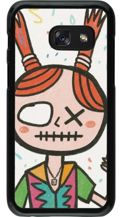 Samsung Galaxy A3 (2017) Case Hülle - Little Girl Sketch