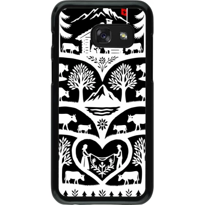 Samsung Galaxy A3 (2017) Case Hülle - Poya Schweiz 2 schwarz