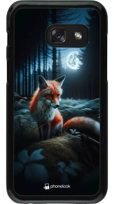 Coque Samsung Galaxy A3 (2017) - Renard lune forêt