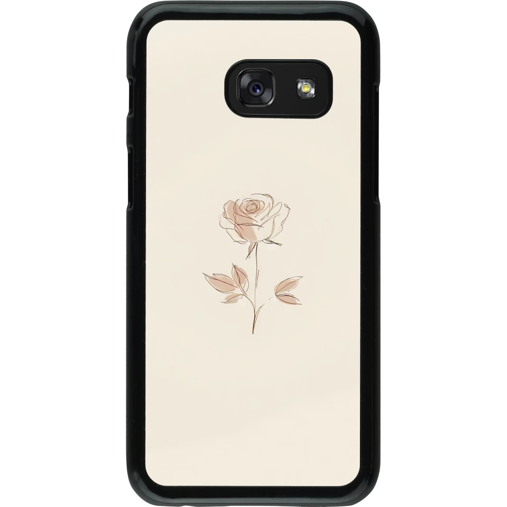 Samsung Galaxy A3 (2017) Case Hülle - Rosa Sand Minimalistisch