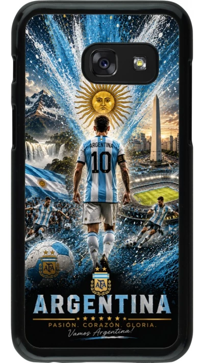 Samsung Galaxy A3 (2017) Case Hülle - Fussball Argentinien splash 2026