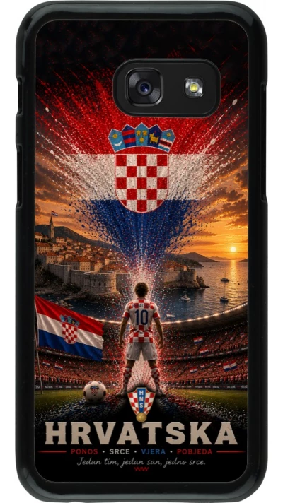 Samsung Galaxy A3 (2017) Case Hülle - Fussball Kroatien splash 2026