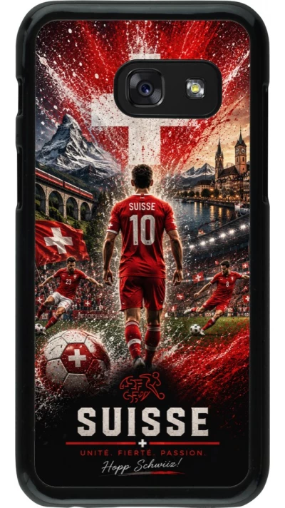 Samsung Galaxy A3 (2017) Case Hülle - Fussball Suisse splash 2026