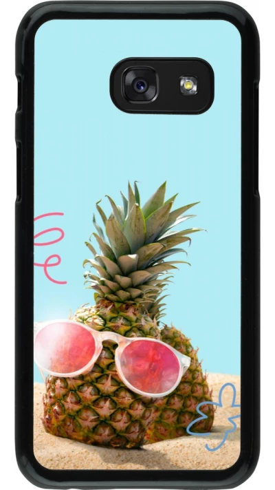 Coque Samsung Galaxy A3 (2017) - Pineapple with glasses Summer 2026
