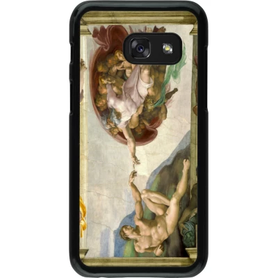 Samsung Galaxy A3 (2017) Case Hülle - Kunstbild - Die Erschaffung Adams - Michelangelo