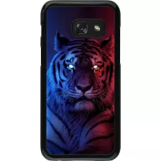 Coque Samsung Galaxy A3 (2017) - Tiger Blue Red
