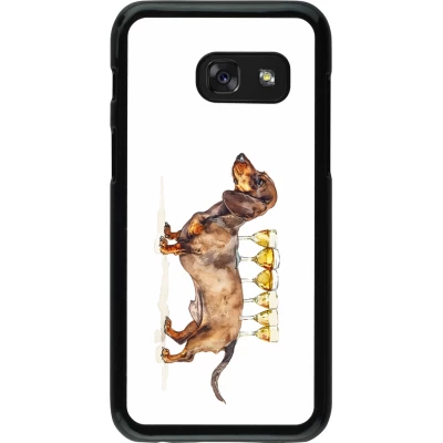 Coque Samsung Galaxy A3 (2017) - Wine Teckel