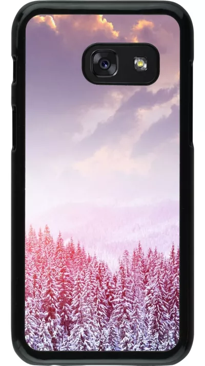 Coque Samsung Galaxy A3 (2017) - Winter 22 Pink Forest