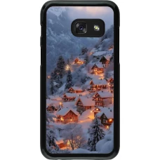 Samsung Galaxy A3 (2017) Case Hülle - Winter 25 Winter snowy village