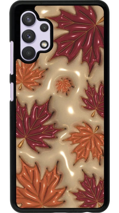 Coque Samsung Galaxy A32 - Autumn 26 3D leaves