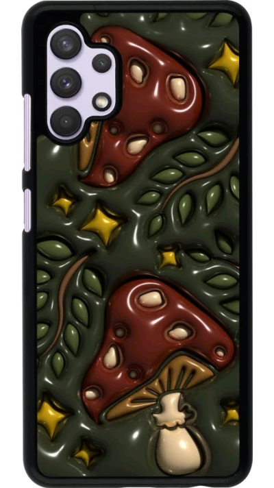 Coque Samsung Galaxy A32 - Autumn 26 3D mushrooms