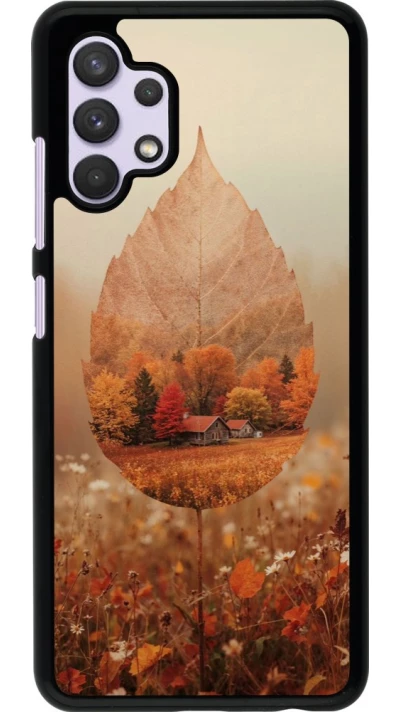 Coque Samsung Galaxy A32 - Autumn 26 Autumn leaf