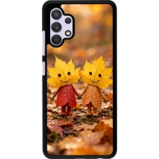 Coque Samsung Galaxy A32 - Autumn 26 Couple of leaves