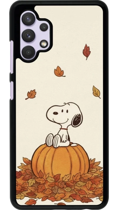 Coque Samsung Galaxy A32 - Autumn 26 Snoopy autumn